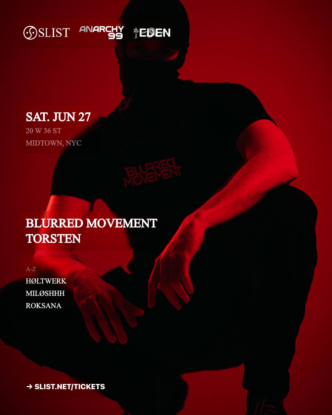 BLURRED MOVEMENT + TORSTEN