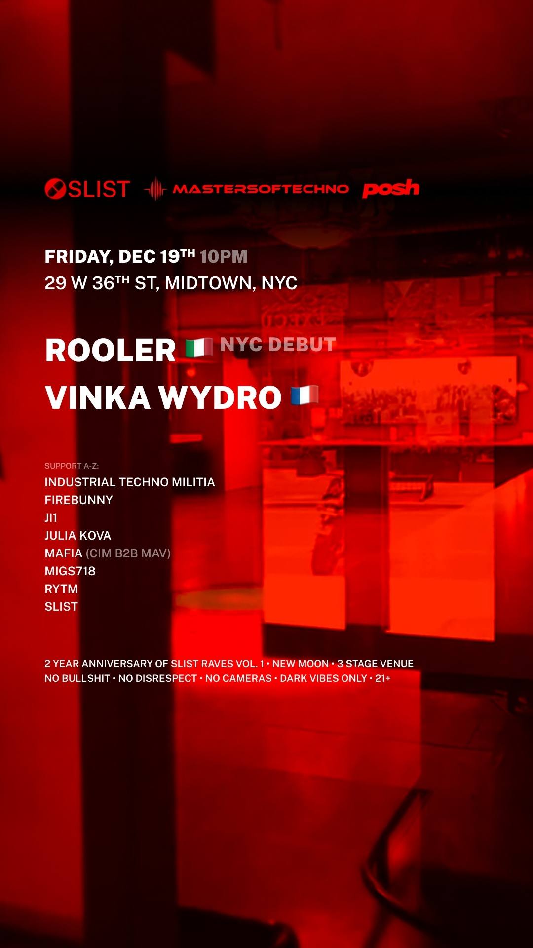ROOLER NYC DEBUT + VINKA WYDRO
