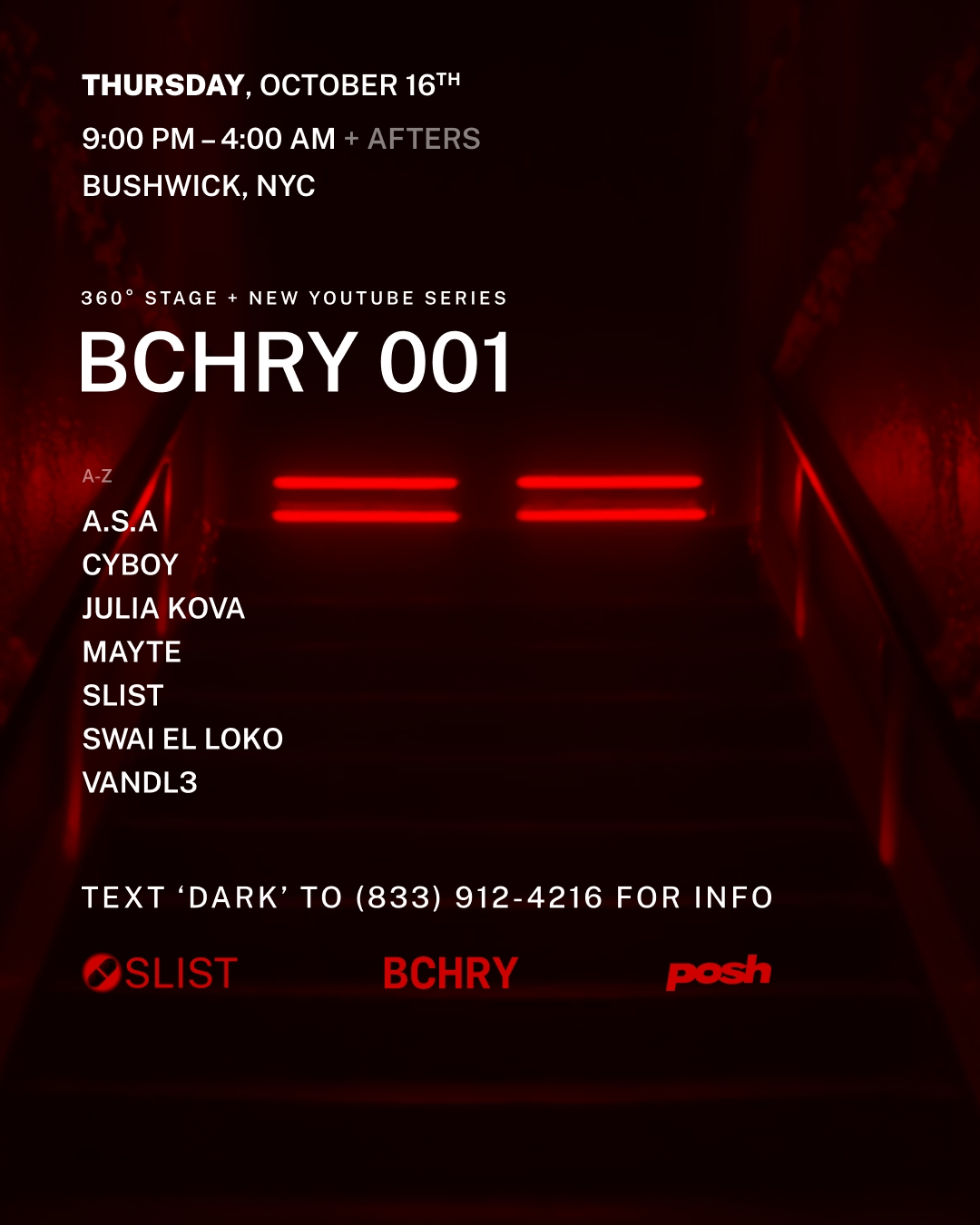BCHRY 001 flyer