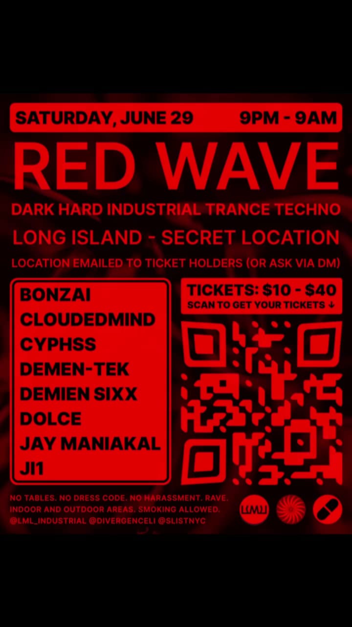 RED WAVE flyer