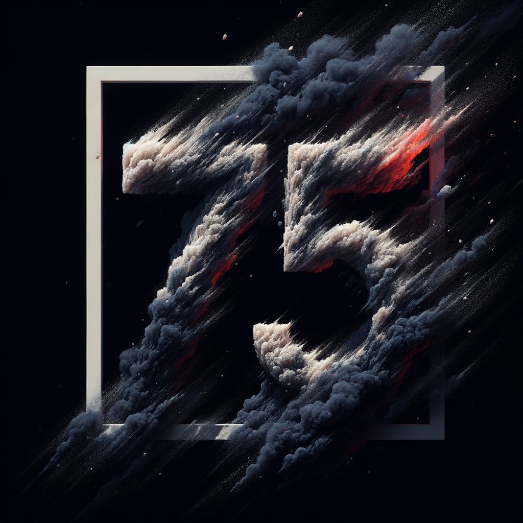Abstract dark art representing niche audience strength