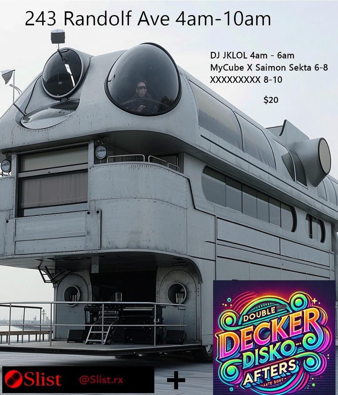 DOUBLE DECKER DISCO AFTERS