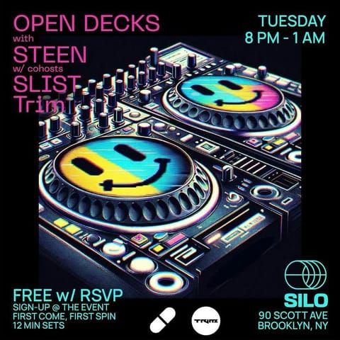 SILO OPEN DECKS: STEEN X SLIST X TRIM