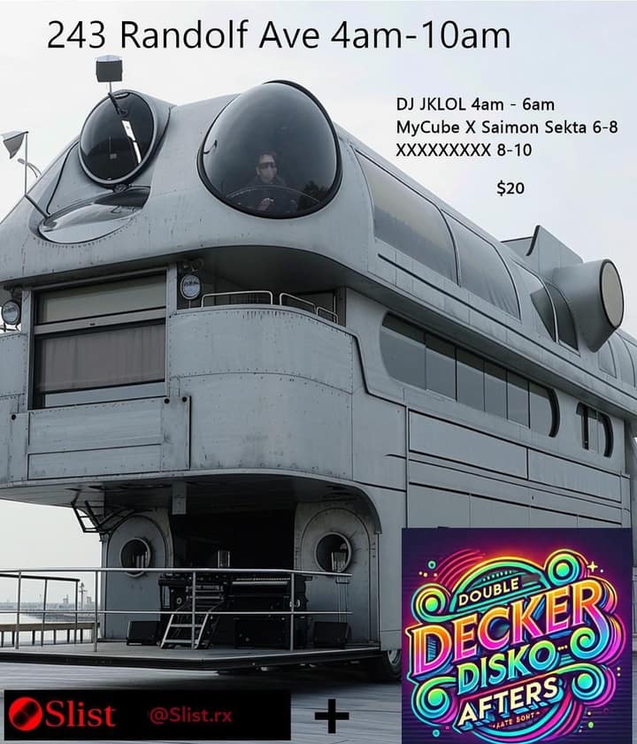 DOUBLE DECKER DISCO AFTERS