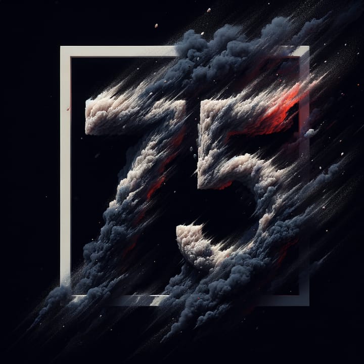 Abstract dark art representing niche audience strength